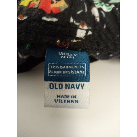 Old Navy Kid's Unisex I Love Snow Pattern Flannel Pajama Bottoms/Pants Size M(8) - Picture 3 of 3